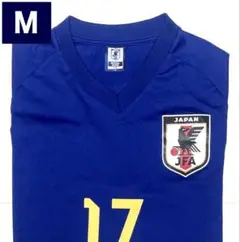 JFAサッカー日本代表レプリカユニフォームＴシャツ (古着) M No.17