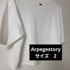 arpege story ヴィンテージ 猫 Tシャツ 白 - メルカリ