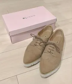 DIANA ダイアナ 希少 スウェード レースアップシューズ
