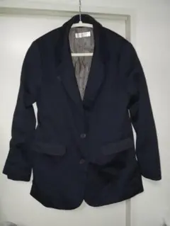 ネイビー テーラードジャケット