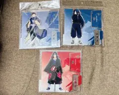 NARUTO ベースヤードトーキョー アクリルスタンド オビト マダラ イタチ NARUTO ベースヤードトーキョー アクリルスタンド オビト マダラ