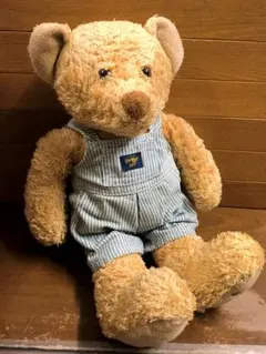 あ*ろ様 オシュコシュビゴッシュ オーバーオール サメ 魚 刺繍 レトロ