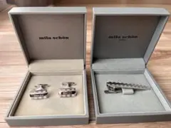 【mila schon】タイバー＆カフスセット