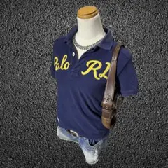 00s ラルフローレン ビッグポニー ポロシャツ y2k 平成女児 平成ギャル