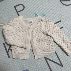 baby GAP ホワイトカーディガン 12-18ヶ月