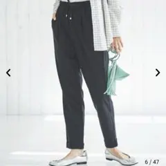 新品！coen 接触冷感やみつきジョガーCOOLパンツ　Mサイズ　ブラック