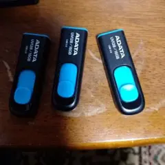 ADATA USBメモリ UV128 16GB 3本