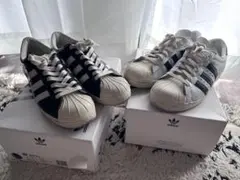 セット売り adidas×hyke superstar クロコダイル26.0のサムネイル