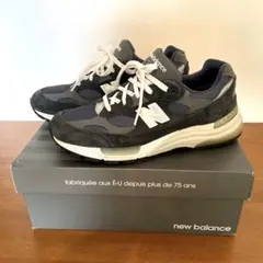 New Balance 992 ネイビー28.0cm