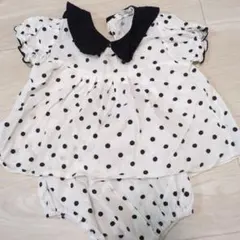 セットアップ　水玉 サイズ80