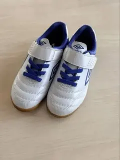 ゆー様専用　Umbro サッカーシューズ ホワイト/ブルー