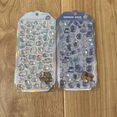よるねこ　みずいろ　シャーベットボンボンドロップシール正規品2枚セット