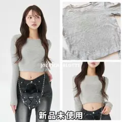 ダーリッチ darich シャイニーDDロゴコンパクトロングTシャツ グレー