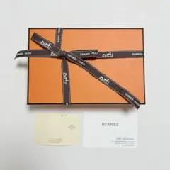 美品　エルメス　空箱　ギフトボックス　財布用　小物用