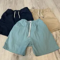 GAP GLOBAL WORK半ズボン 3枚セット 130男の子 キッズ 夏服