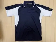Mizuno ミズノ 野球 ポロシャツ Lサイズ ネイビー