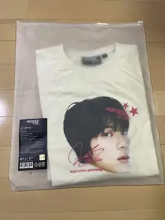 新品未開封✨【BTSJIN】公式[♯RUNSEOKJIN] Tシャツ 白Ｌ 新品未開封✨【BTSJIN】公式[♯RUNSEOKJIN] Tシャツ 白L 防弾