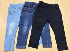 90cm デニムズボン 3点セット