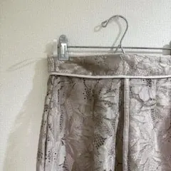 GRL 花柄レースバックスリットタイトスカート[nh49]