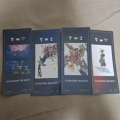 キングダムハーツ ホログラムしおり 4枚セット