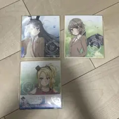 青春ブタ野郎シリーズ10周年記念オンリーショップ 特典ブロマイド 赤城