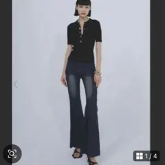 たりあ‼️melt the lady denim 15 ブラック 中古・古着通販】MELT THE LADY (メルトザレディ) スカート切替デニム