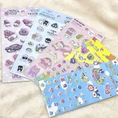 ひ*ん様 たまごっちプチプチシール　ふわふわシール　ぷくっとシール　5枚セット