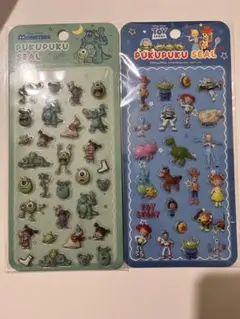 ディズニー ぷくぷくシール モンスターズインク トイストーリー