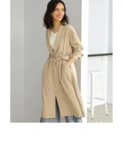 green label relaxing FM テロンチ コート ベージュ