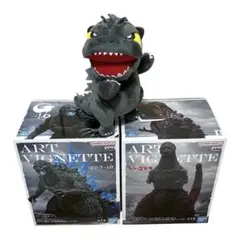 限定値下げ　GODZILLA　ゴジラ　フィギュア　ぬいぐるみ　3点セット