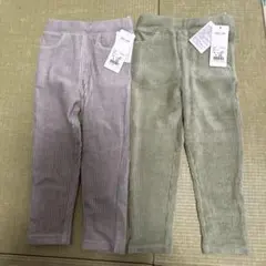 新品　コーデュロイ パンツ 100cm グレー　カーキ