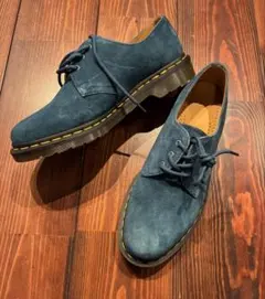 ドクターマーチン スエード メンズ シューズ レイクブルー