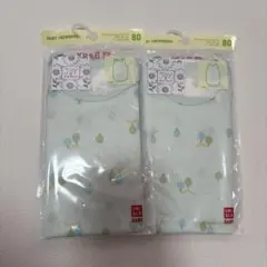 UNIQLO BABY コットンメッシュインナー ボディスーツ 80