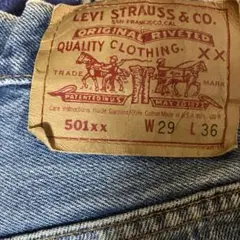 LEVI’Sデニム501XX W29 L39