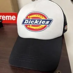 Dickies メッシュキャップ ホワイト/ブラック