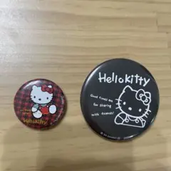 ハローキティ 缶バッジ