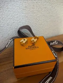 HERMES エルメス コロゾ カフスボタン ピンクゴールド - メルカリ