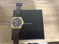 Paul Smith 自動巻Radio 6 レザーブラック BJ7-247- - メルカリ