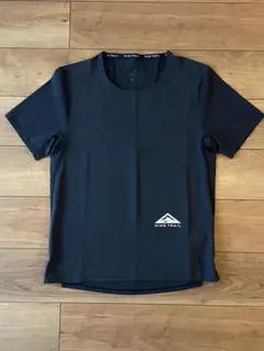 【旧ロゴ】NIKE TRAIL ランニングトップ 半袖 ブラック S