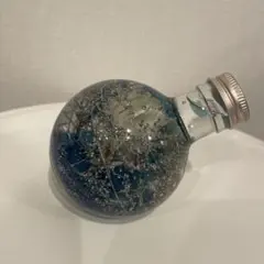 ハーバリウム ボトル フラワー ブルー