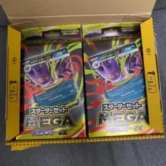 ポケモンカードゲーム スターターセット メガゲンガーEX 2セット
