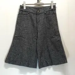 C.D.S BASIC ツイートキュロットパンツ グレー系 ウエスト67