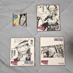 ONEPIECE 色紙 ステッカー