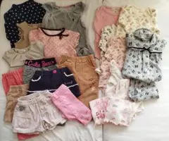 女の子　秋冬服セット 80サイズまとめ売り