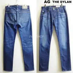 良品★AG　THE DYLAN　【S】　スリムスキニー　ストレッチ　藍青　日本製