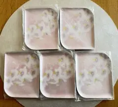【七宝焼】桜柄 銘々皿 5枚セット