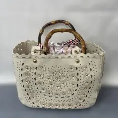 バンブー かごバッグ