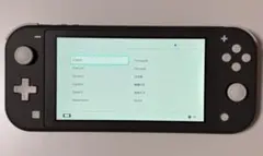 美品 Nintendo Switch ライト 本体 グレー