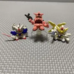 SDガンダムフルカラーカスタム セット　ガシャポン