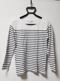 green label relaxing ボートネックストライプTシャツ 40